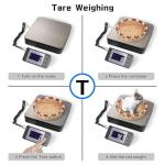 Fuzion 88lb Digital Stainless Steel Shipping Scale