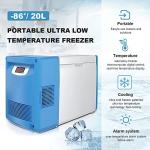 20L Ultra-Low Temperature Cryogenic Freezer