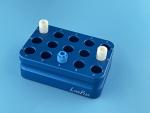 LuerFlex Aluminum Cooling Block for Cryo Vials