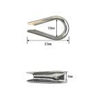 Eowpower 100 Aluminum Sleeves and 16 Stainless Thimbles