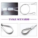 250 Pcs Stainless Steel Rope Thimble Kit