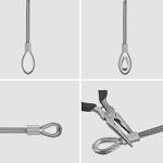 Eowpower 100 Aluminum Sleeves and 16 Stainless Thimbles