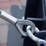 25Pcs M8 Galvanized Steel Wire Rope Thimbles