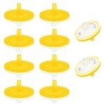 StonyLab 10-Pack Sterile Syringe Filters, 0.22μm