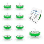 20 Pack Sterile PES Syringe Filters, 0.22um