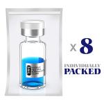 Sterile 3mL Vial with Butyl Rubber Stopper (8-Pack)