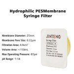 StonyLab 10-Pack Sterile Syringe Filters, 0.22μm
