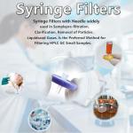 PVDF Syringe Filters 0.22um - Pack of 100