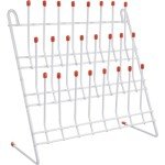Lab Drying Rack with 24 Pegs for Glassware