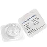 Sterile Hydrophobic PVDF Syringe Filters 25mm, 100/pkg