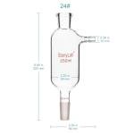 Stonylab Borosilicate Vacuum Filtration Adapter 250 ml