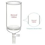 Stonylab Glass Buchner Funnel, 1000 ml, 24/40 Joint