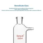 Stonylab Borosilicate Vacuum Filtration Adapter 250 ml