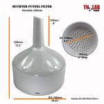 250mm Porcelain Buchner Funnel Kit, 10L Filter Flask