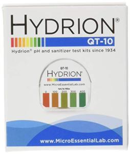 Hydrion Low Range Quat Test Paper Dispenser