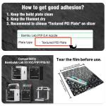 Wefuit 3D Printer Smooth Spring Steel Build Plate