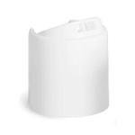 28/410 White Press Caps for Squeeze Bottles (12 Pack)