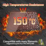 Wefuit 3D Printer Smooth Spring Steel Build Plate