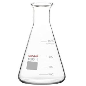 Stonylab 1000 ml Wide Mouth Erlenmeyer Flask