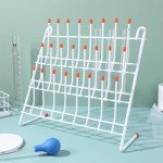 Lab Drying Rack with 24 Pegs for Glassware