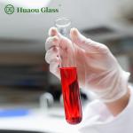 HUAOU 6pcs 100ml Borosilicate Glass Test Tubes