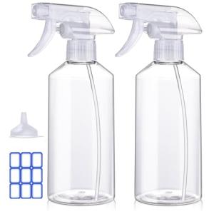 JohnBee Adjustable Spray Bottles - 16.9oz 2-Pack