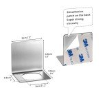 Stainless Steel Wall-Mounted Spray Bottle Holder Set