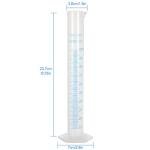 100ml Plastic Graduated Cylinder Set - 10 Pack