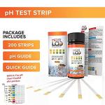 200 pH Test Strips for Urine and Saliva