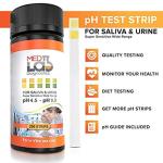 200 pH Test Strips for Urine and Saliva