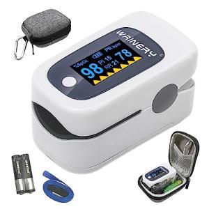 Fingertip Pulse Oximeter with OLED Display