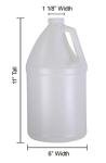 1-Gallon BPA Free Plastic Jugs (2-Pack)