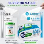 CPAP Mask Wipes - Jumbo Pack & Travel Wipes