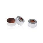 ALWSCI Aluminum Crimp Seals with Red-Orange Septa