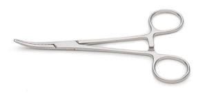 Curved Tip Locking Fishing Forceps 5.5