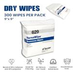 Texwipe TX629 Low-Particulate Cleanroom Wipes, 300/Bag