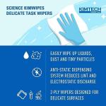 KIMTECH Kimwipes Delicate Task Wipers - 1,350 Sheets