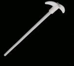 PTFE Coated Stainless Steel Stirring Rod for Labs