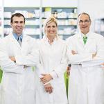 White Unisex Long Sleeve Lab Coat for Professionals