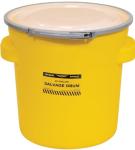 Eagle 20 Gallon Heavy-Duty Plastic Drum with Lid