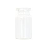 7ml Clear Glass Vials with Flip Caps - 100 Pack