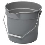 Winco 14 Quart Heavy-Duty Plastic Utility Pail