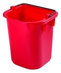 Rubbermaid 5-Quart Heavy-Duty Cleaning Pail, Red