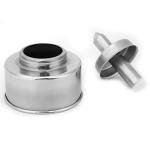 Portable Anti-Explosion Stainless Steel Alcohol Lamp