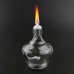 2 Pack 150ml Glass Alcohol Burner Lamp Set
