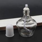 2 Pack 150ml Glass Alcohol Burner Lamp Set
