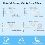 24Pcs Silicone Stoppers for Shakers and Bottles