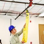 Yellow Umbrella Roof Leak Diverter Tarp Kit