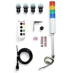 LED Andon Tower Light Kit with 3 Position Switches