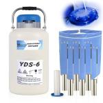 6L Aluminum Cryogenic Liquid Nitrogen Tank